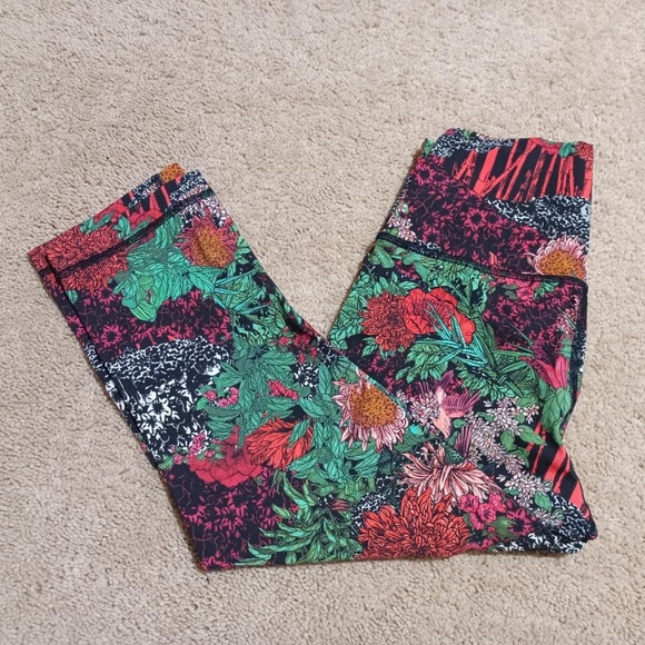 LULULEMON 17" Wunder Under High-Rise Zen Garden Tights - Picture 1 of 7